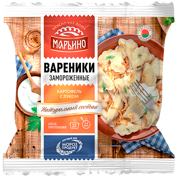 «МАРЬИНО» с картофелем вареники